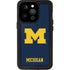 University of Michigan M Logo iPhone 15 Pro Waterproof Case